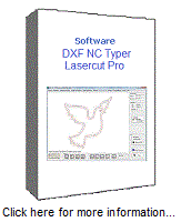 Software DXF NC Typer Lasercut Pro